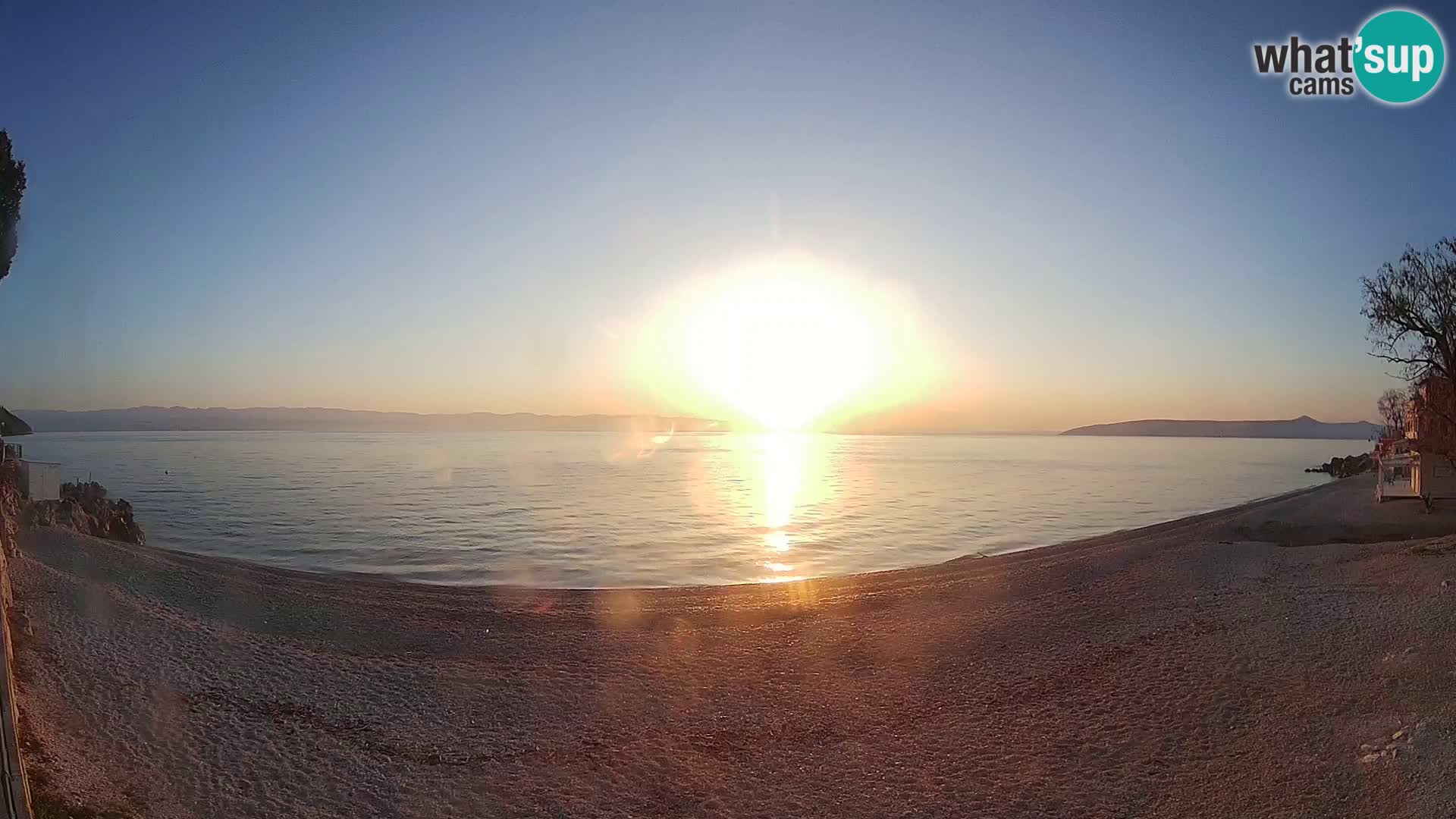 Webcam spiaggia Sv. Ivan | Draga di Moschiena