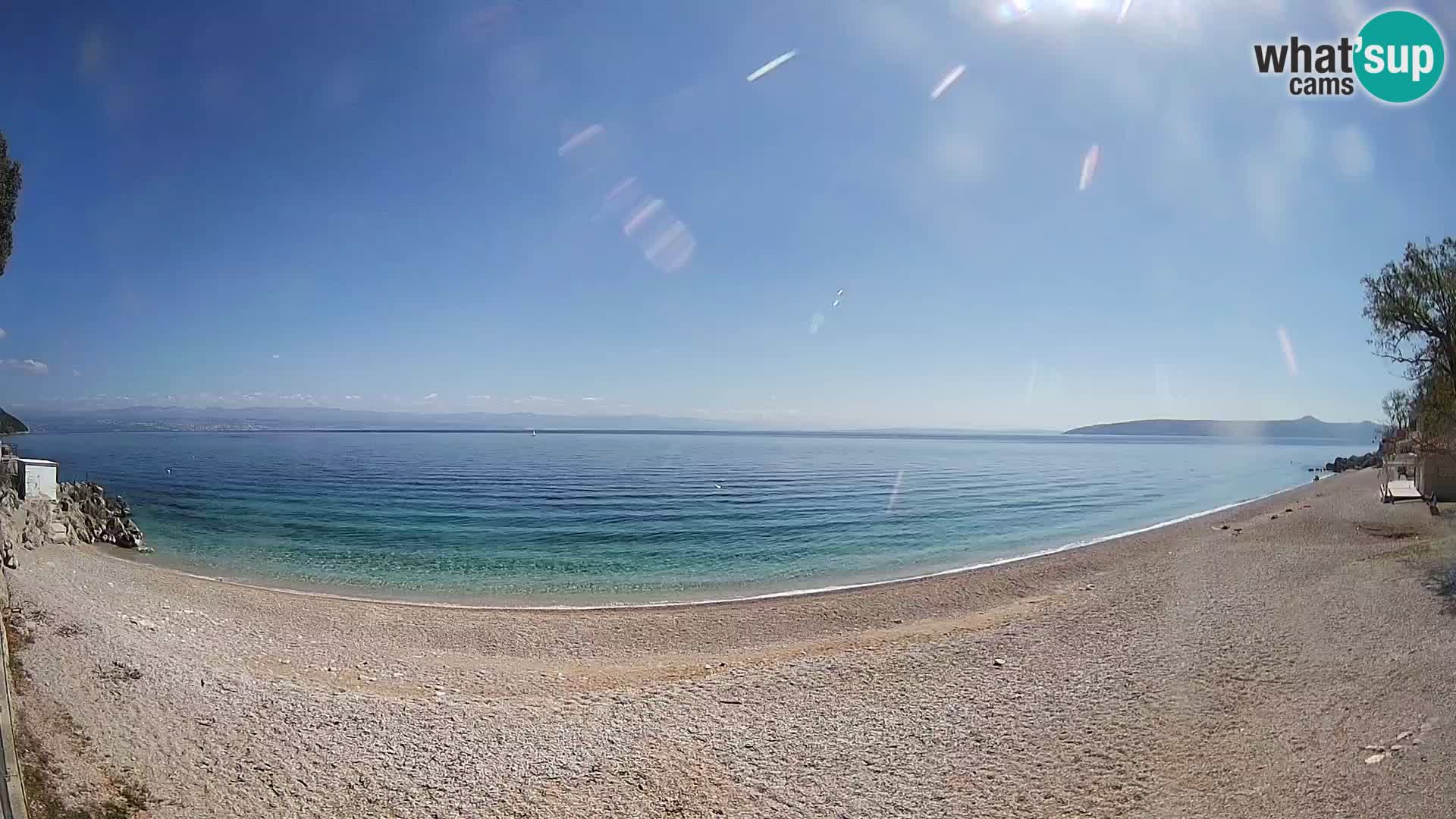 Webcam Sv. Ivan Strand | Mošćenička Draga