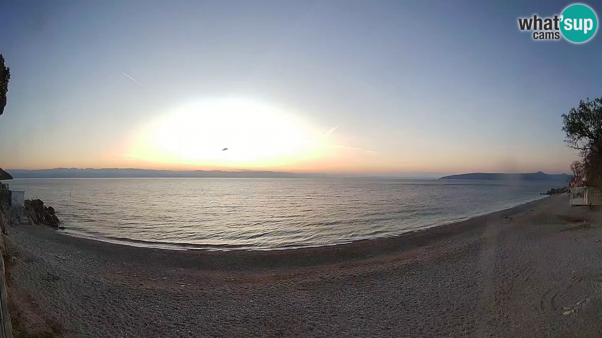 Spletna kamera plaža Sv. Ivan | Mošćenička Draga