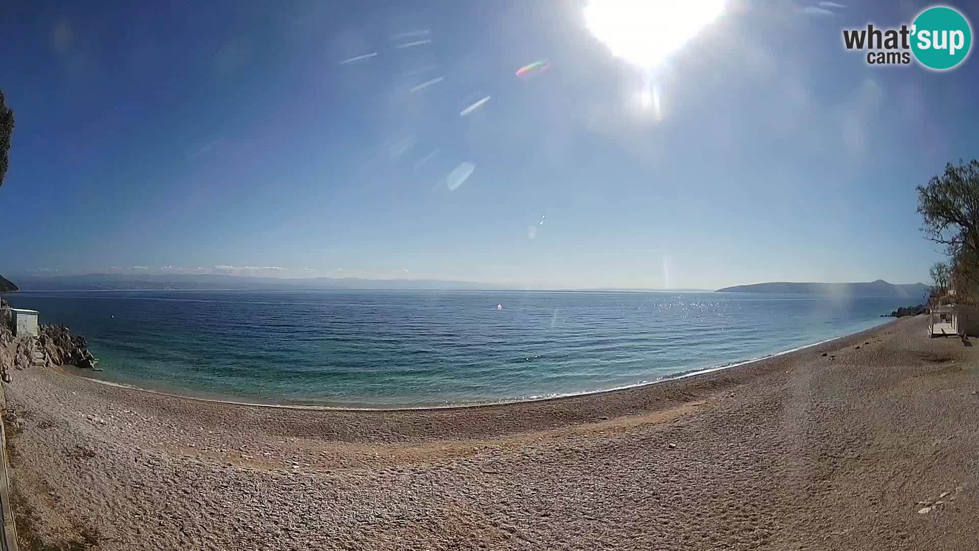 Webcam playa Sv. Ivan | Mošćenička Draga