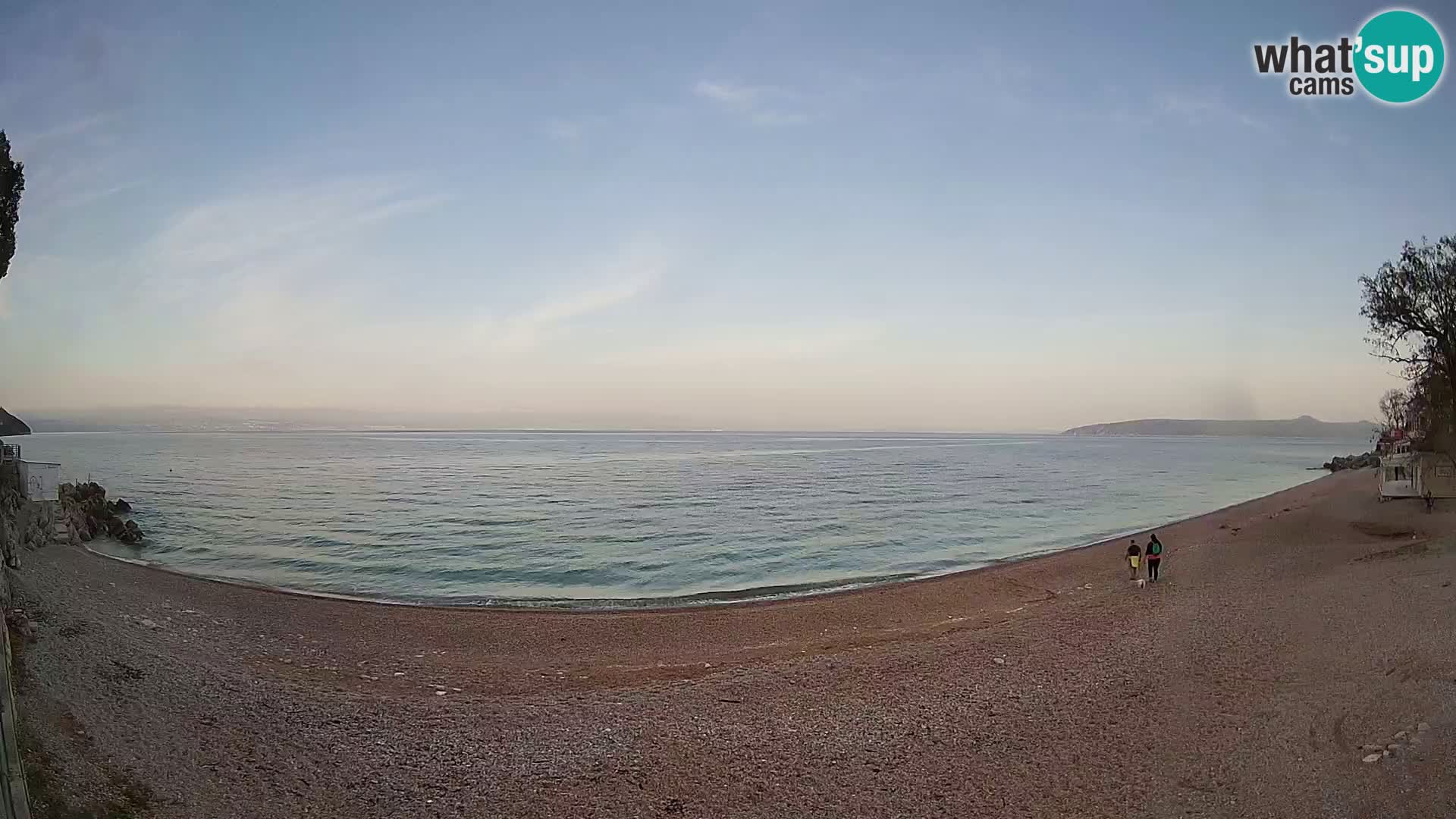 Webcam Sv. Ivan Strand | Mošćenička Draga