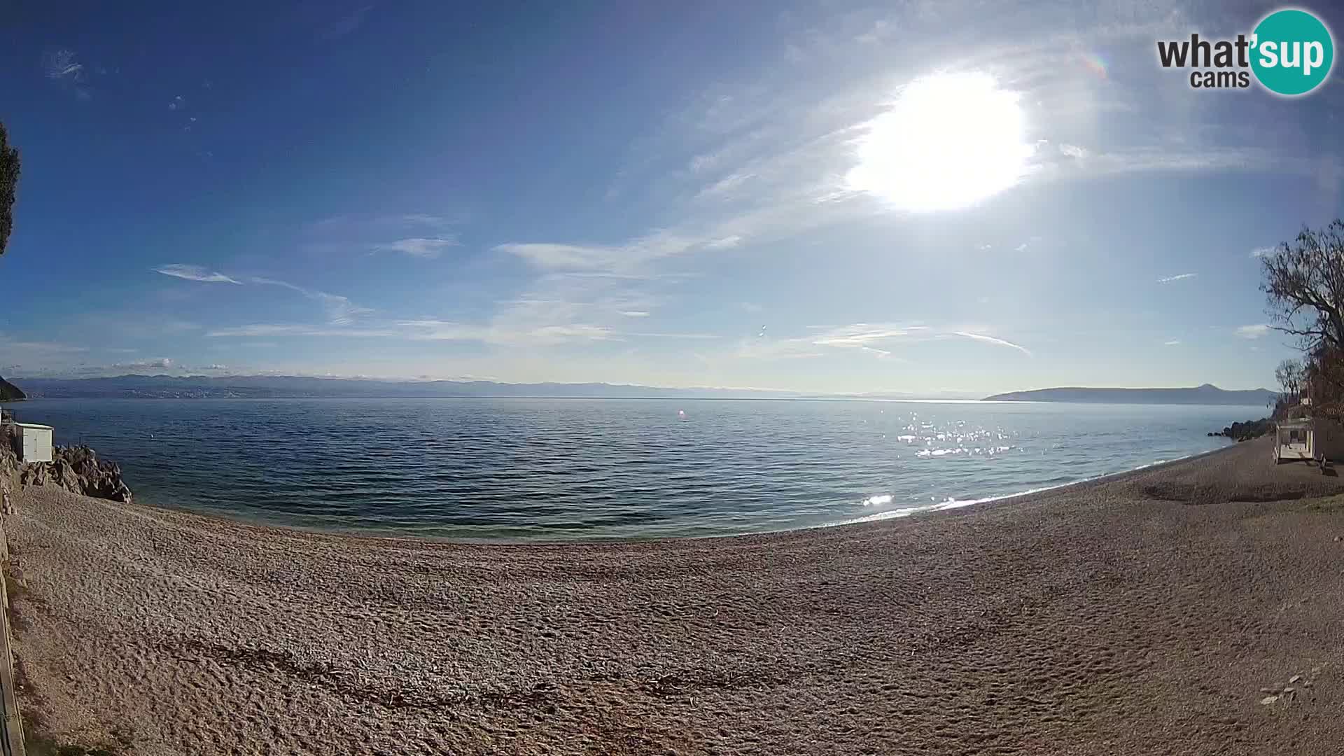 Webcam playa Sv. Ivan | Mošćenička Draga