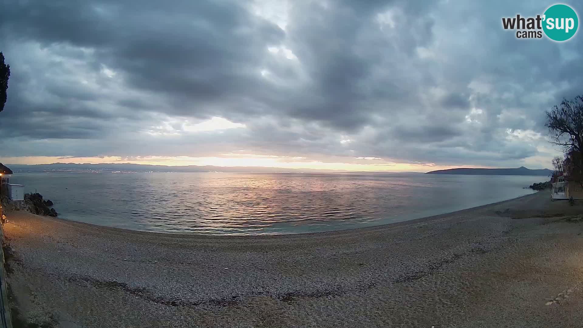 Webcam spiaggia Sv. Ivan | Draga di Moschiena