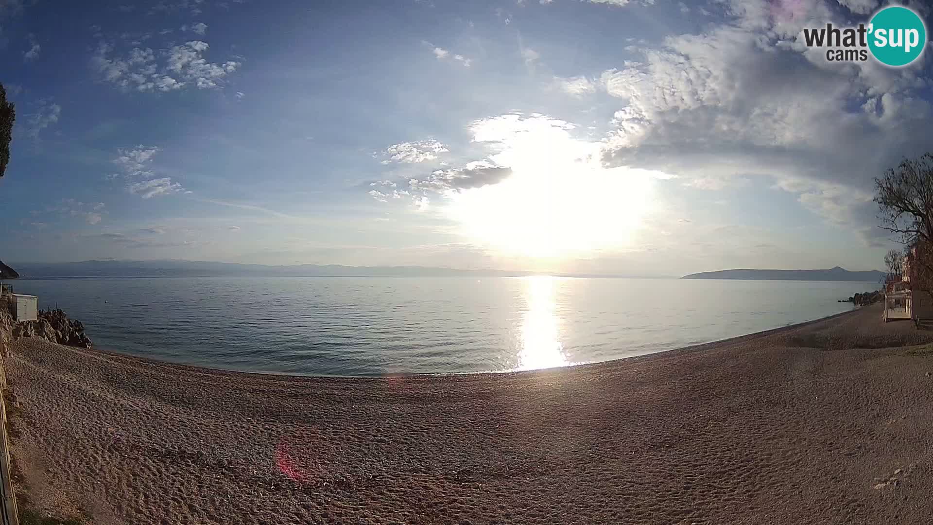 Webcam Sv. Ivan beach | Mošćenička Draga