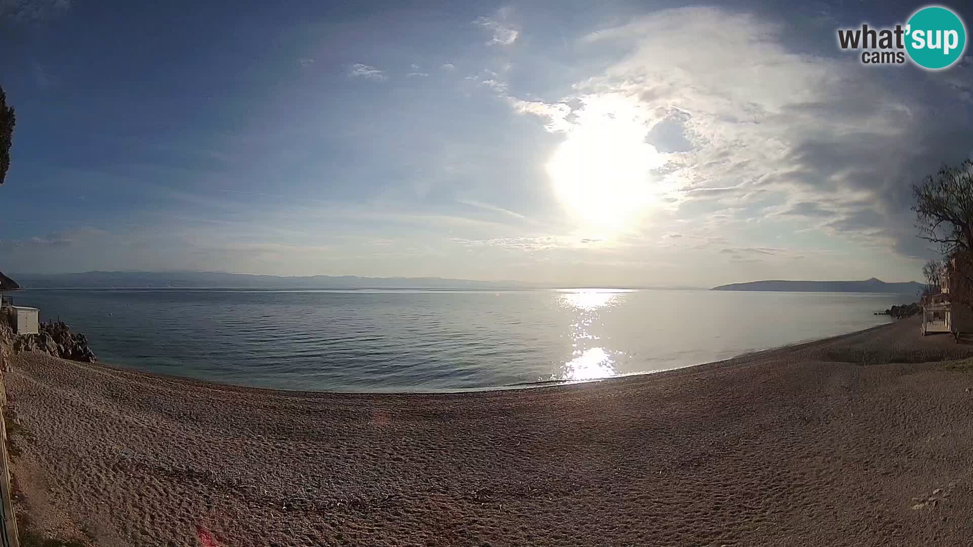 Webcam Sv. Ivan beach | Mošćenička Draga