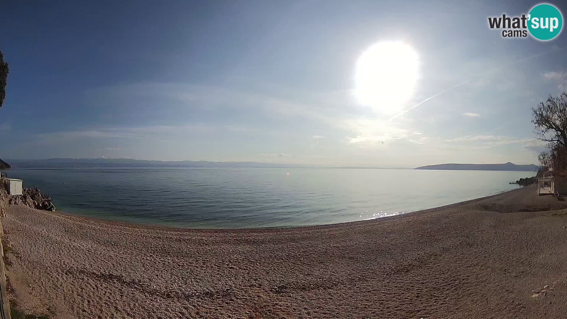 Webcam Sv. Ivan beach | Mošćenička Draga