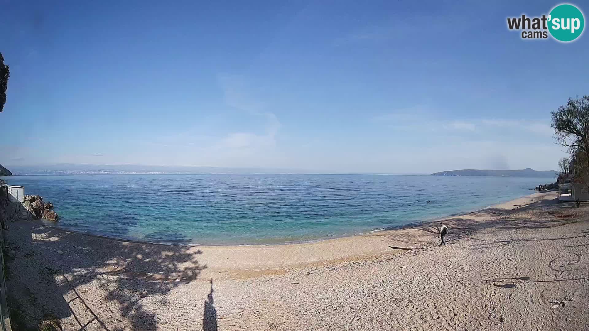 Webcam Sv. Ivan Strand | Mošćenička Draga