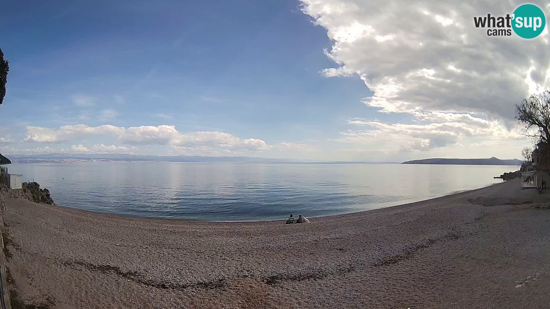 Webcam Sv. Ivan beach | Mošćenička Draga