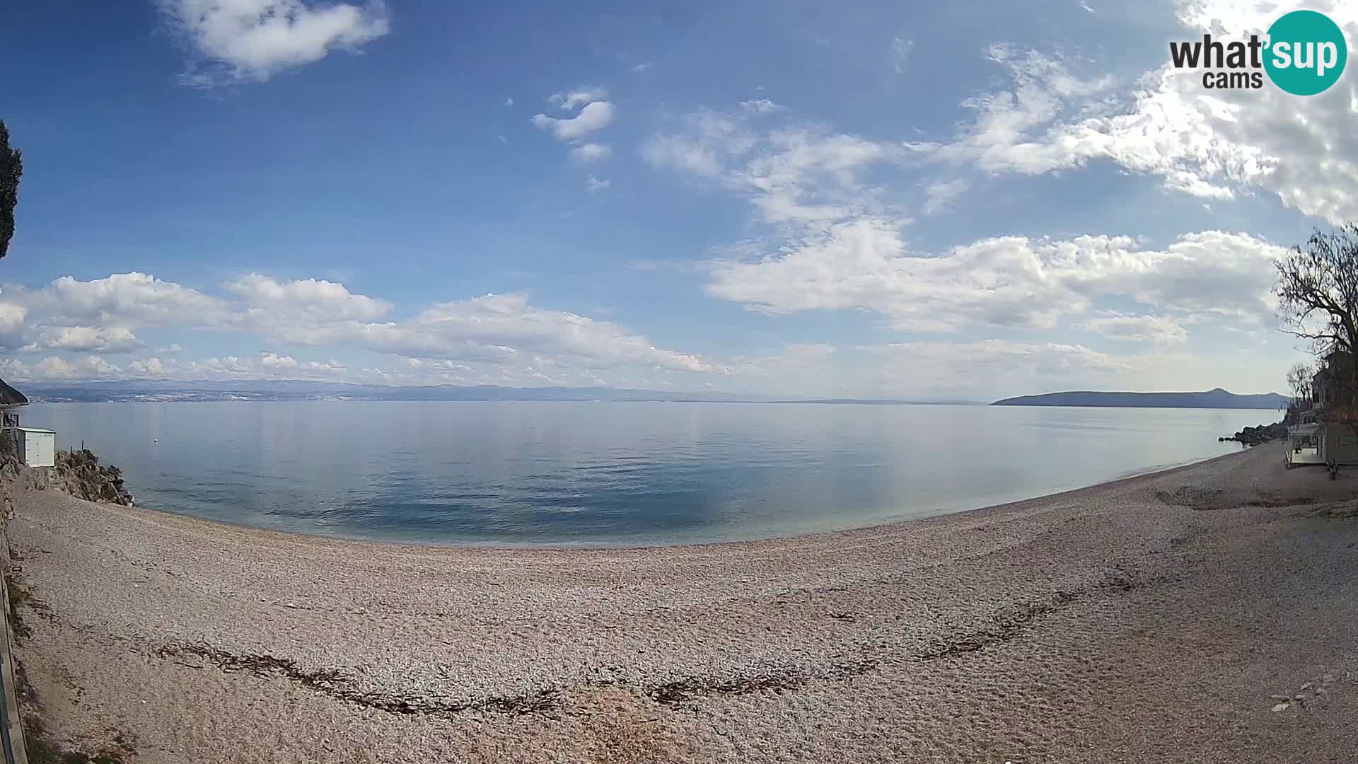 Webcam Sv. Ivan beach | Mošćenička Draga