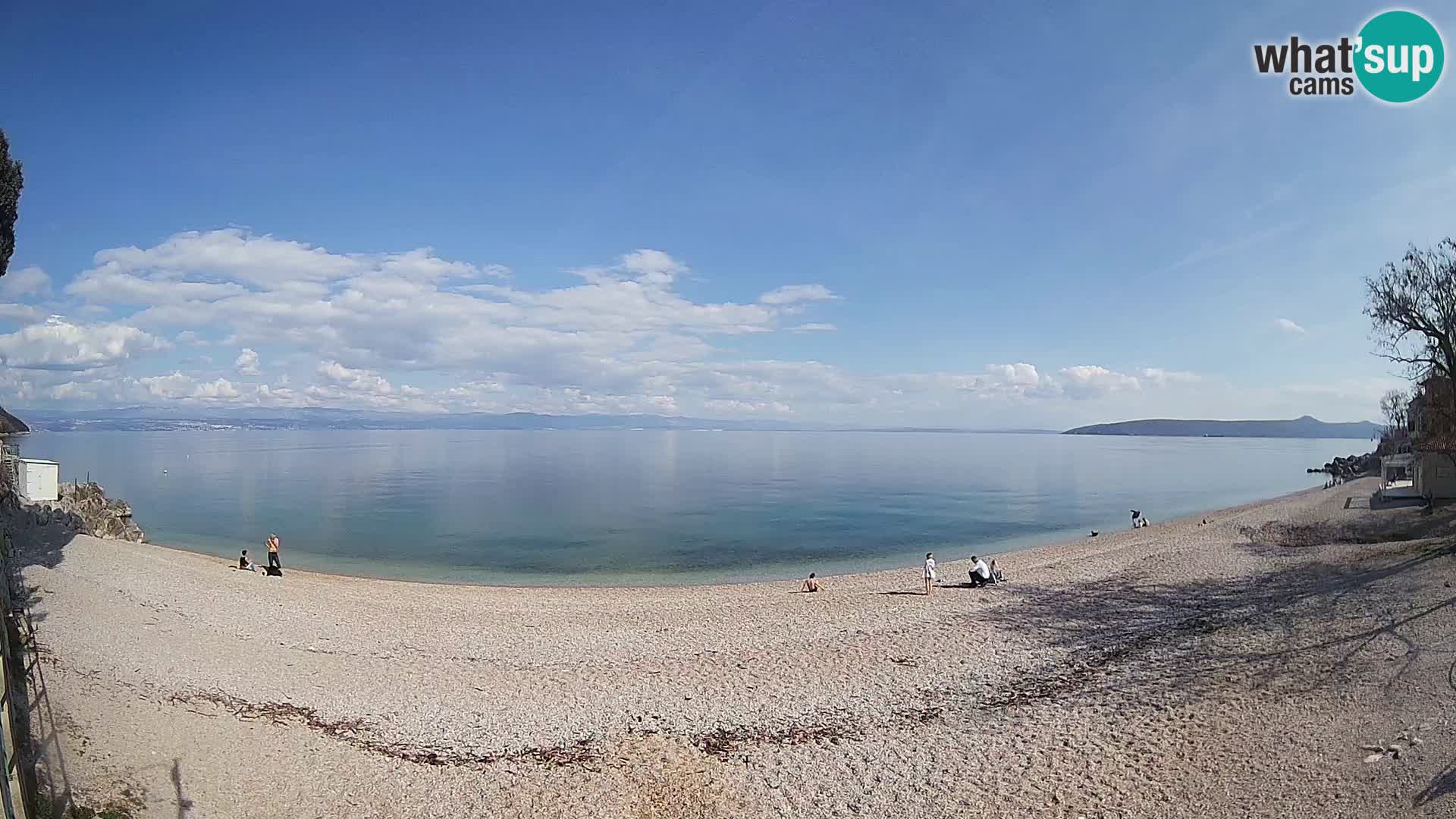 Webcam Sv. Ivan beach | Mošćenička Draga