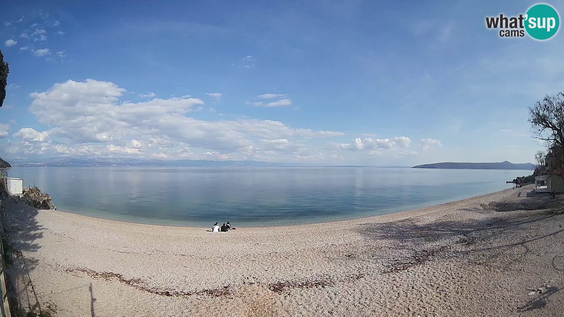 Webcam Sv. Ivan beach | Mošćenička Draga