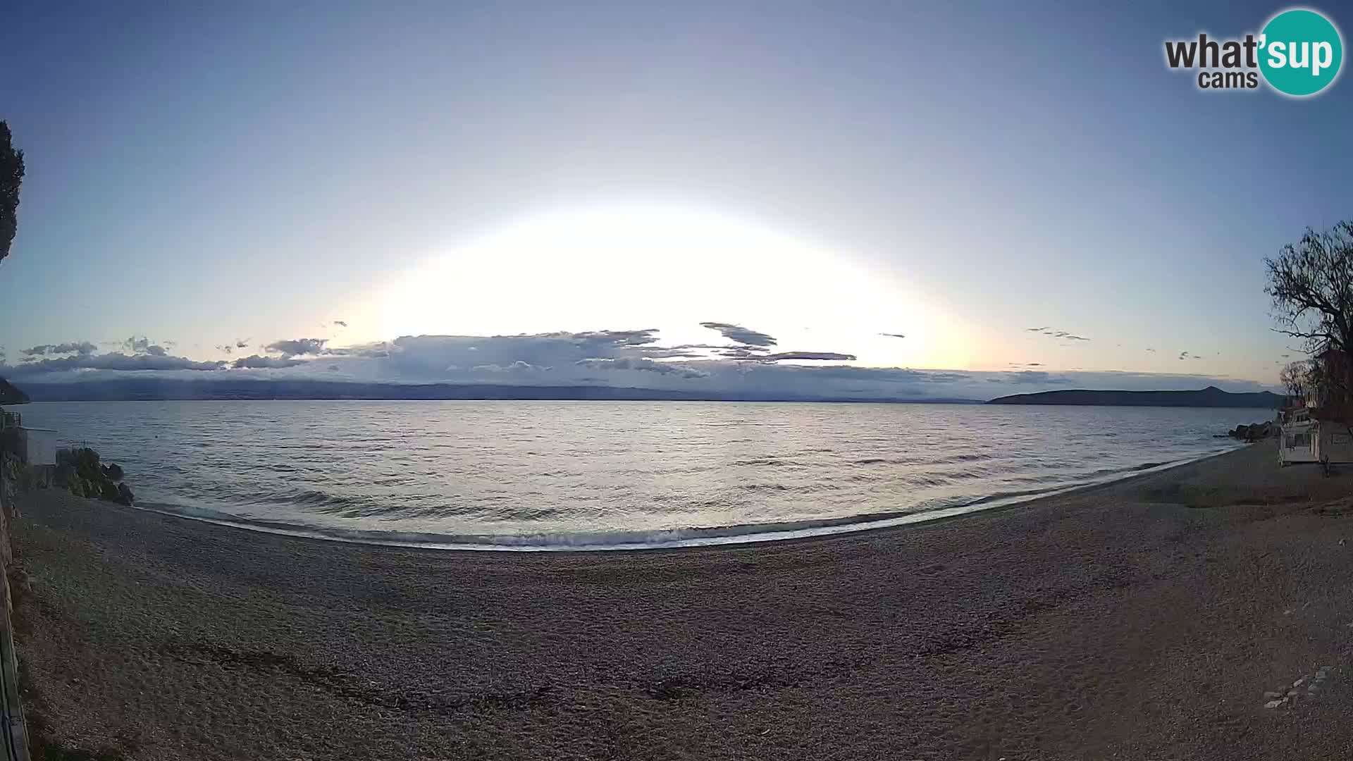 Spletna kamera plaža Sv. Ivan | Mošćenička Draga
