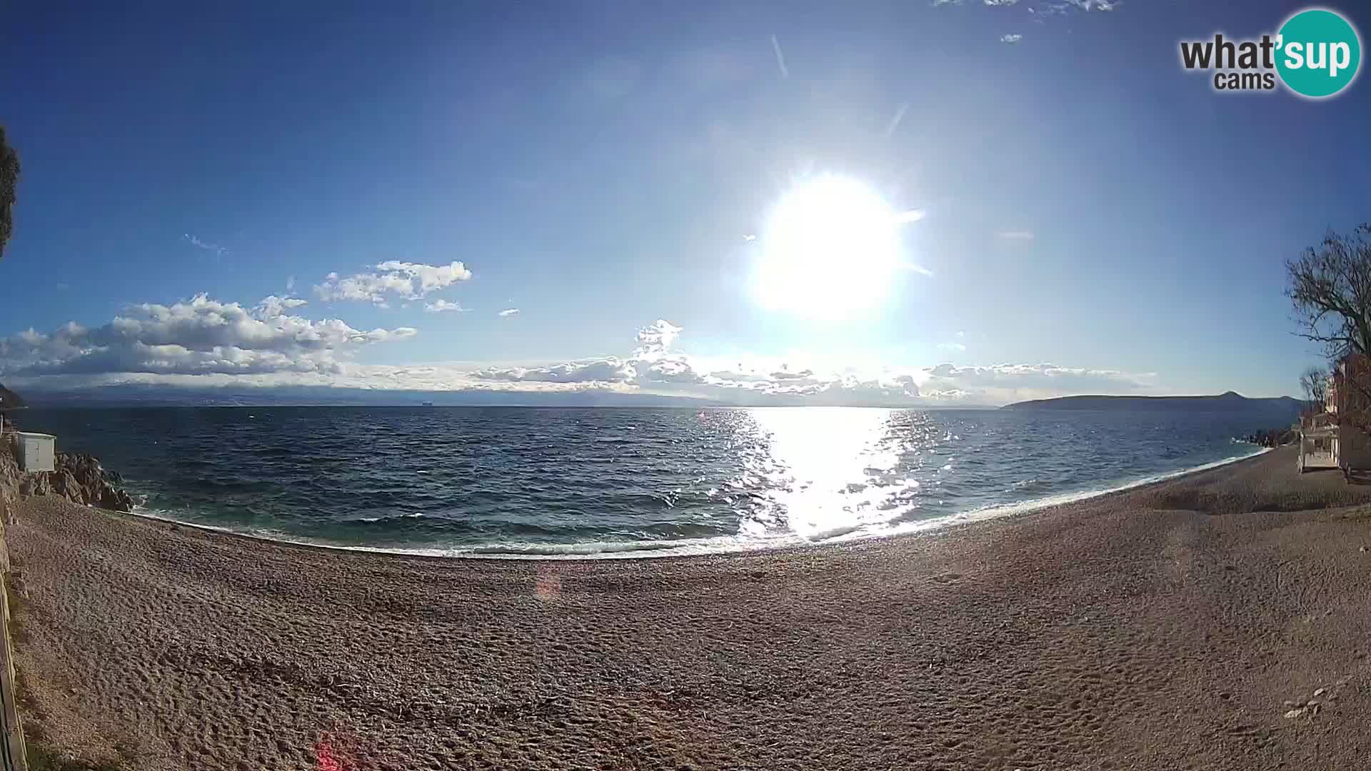 Spletna kamera plaža Sv. Ivan | Mošćenička Draga