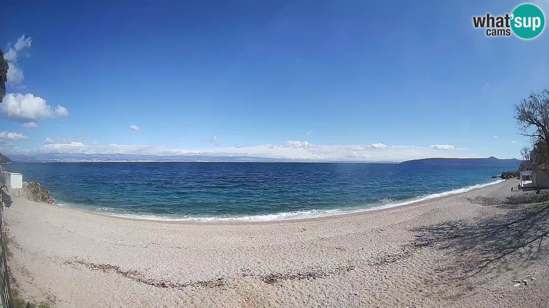 Webcam Sv. Ivan beach | Mošćenička Draga