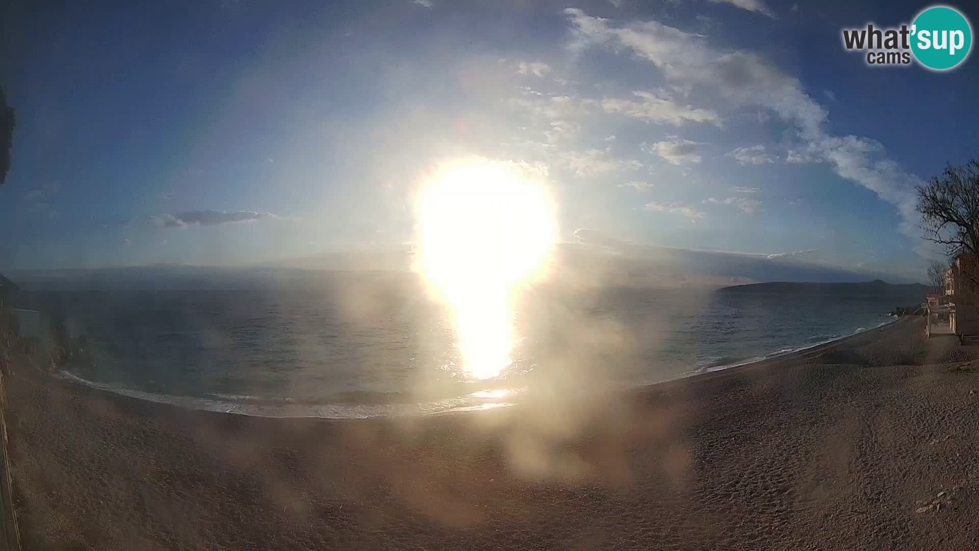 Spletna kamera plaža Sv. Ivan | Mošćenička Draga