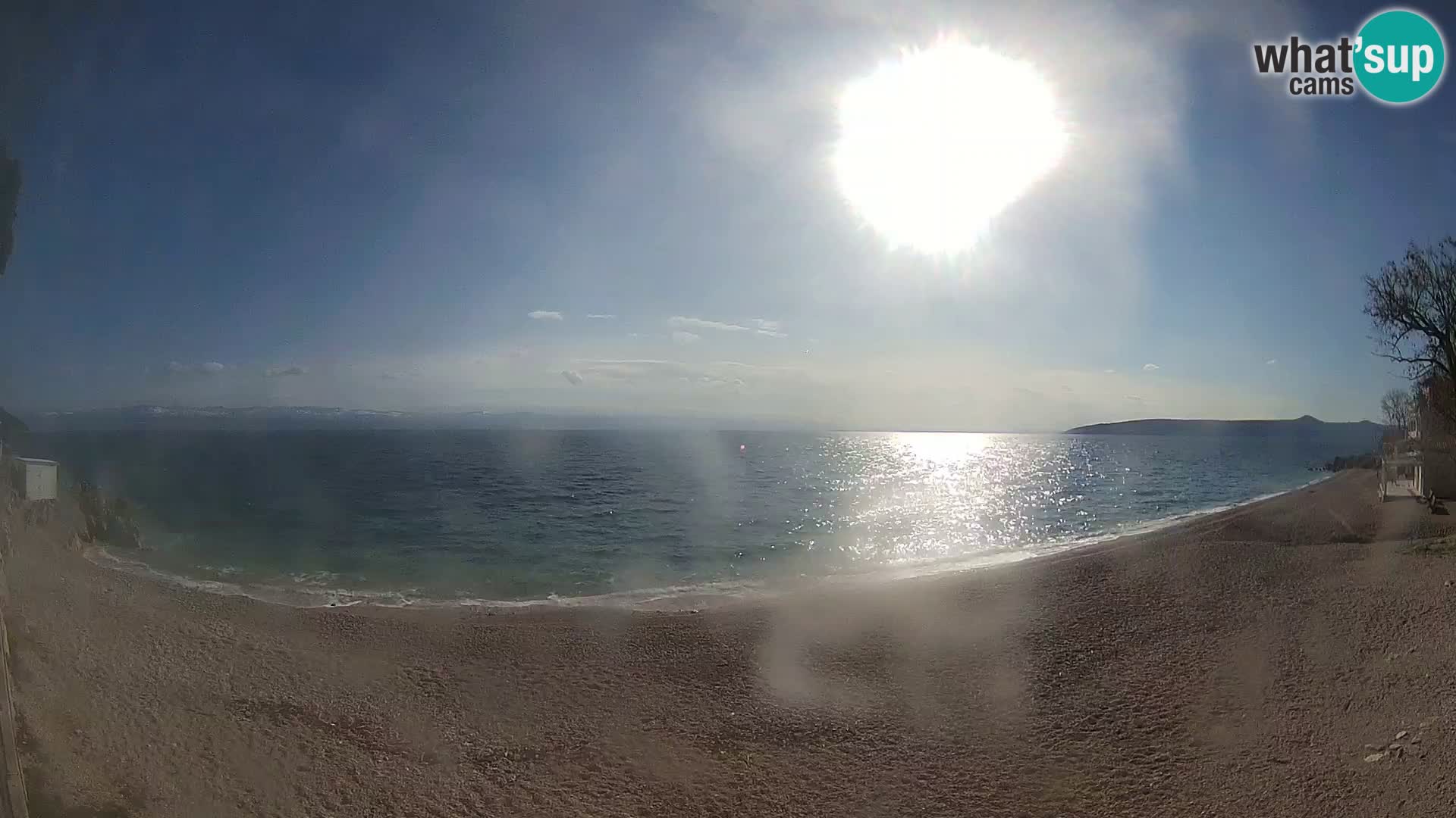 Spletna kamera plaža Sv. Ivan | Mošćenička Draga