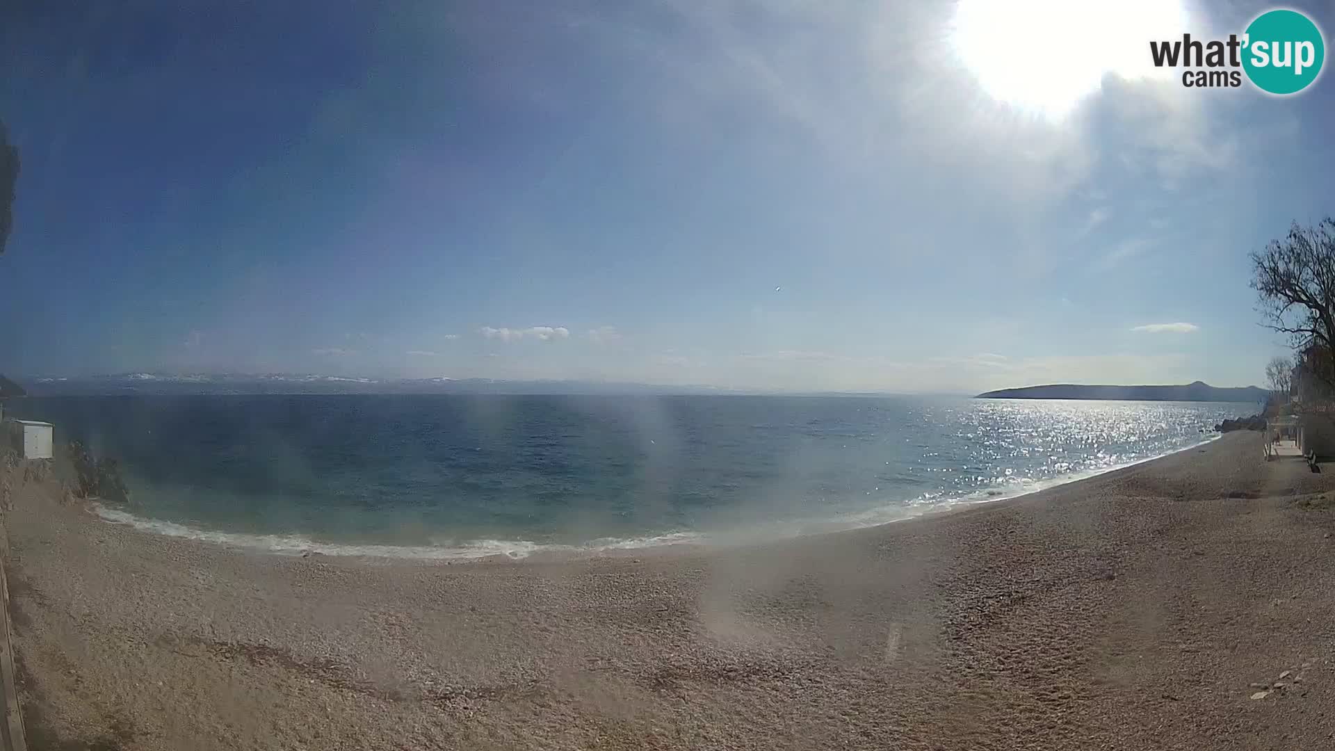 Webcam playa Sv. Ivan | Mošćenička Draga