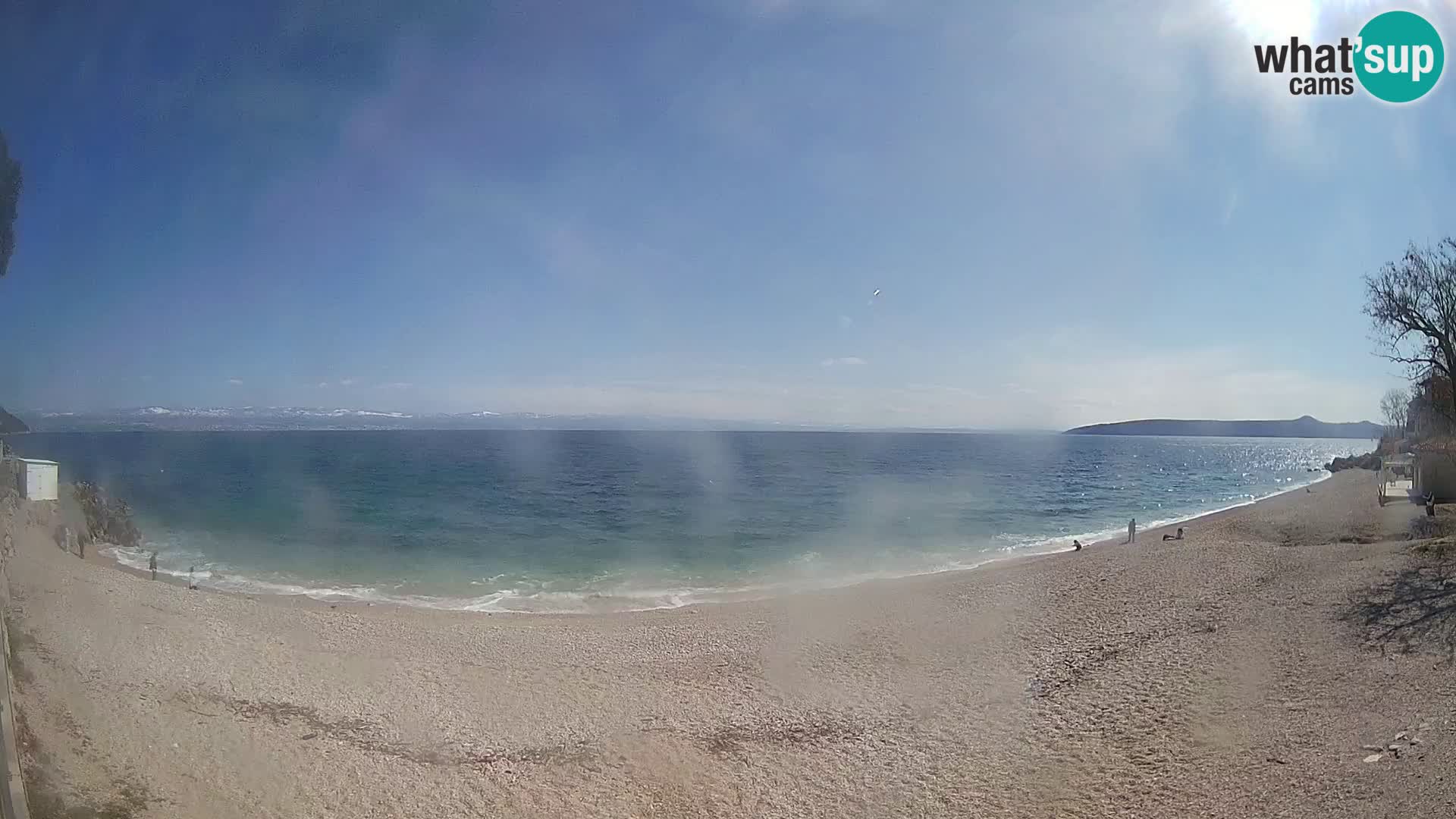 Webcam spiaggia Sv. Ivan | Draga di Moschiena