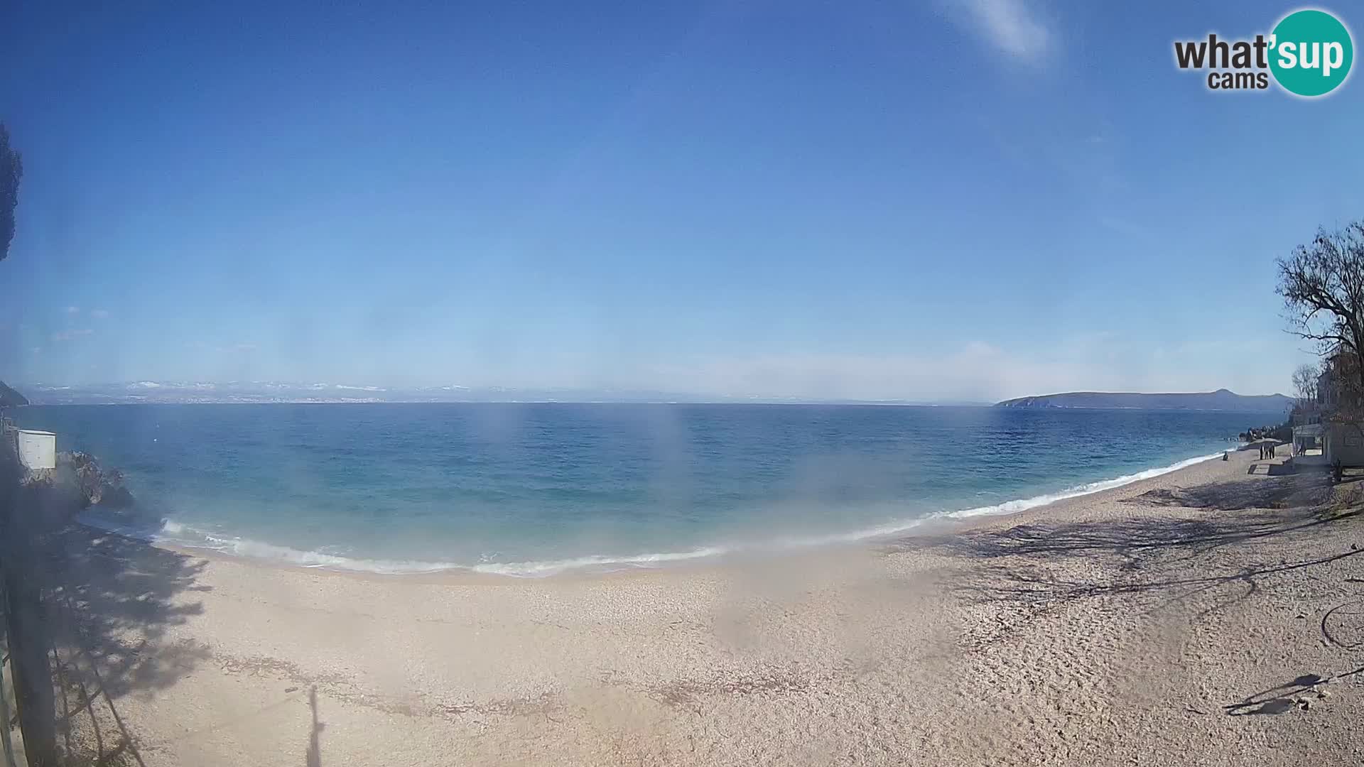 Webcam Sv. Ivan Strand | Mošćenička Draga