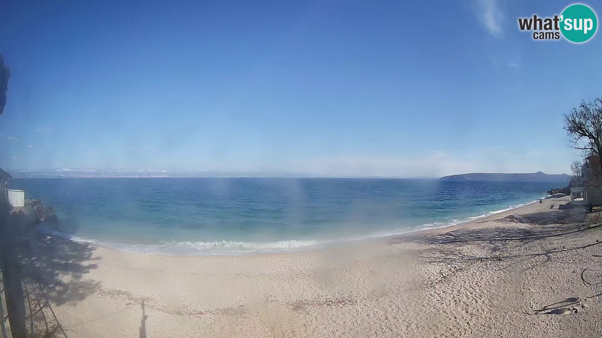 Webcam Sv. Ivan beach | Mošćenička Draga