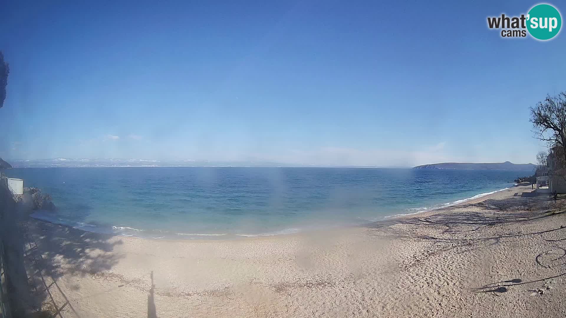 Webcam spiaggia Sv. Ivan | Draga di Moschiena