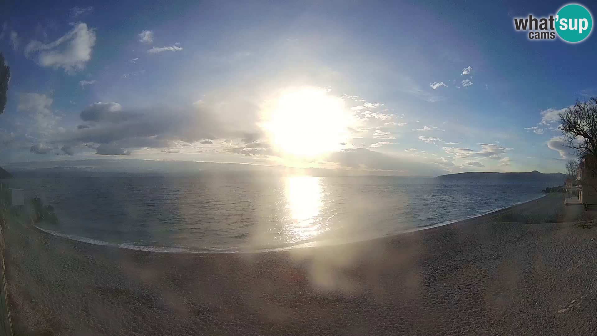 Webcam Sv. Ivan Strand | Mošćenička Draga