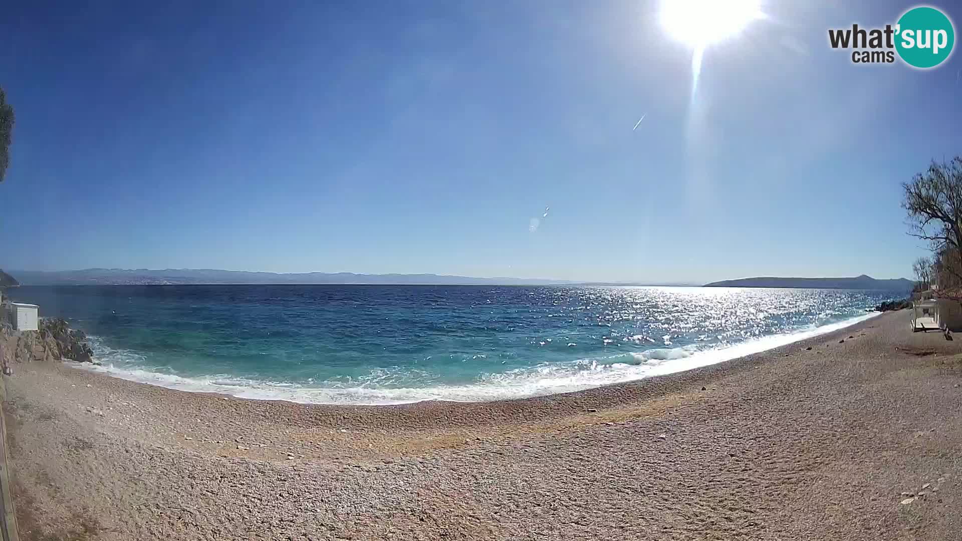 Webcam Sv. Ivan beach | Mošćenička Draga