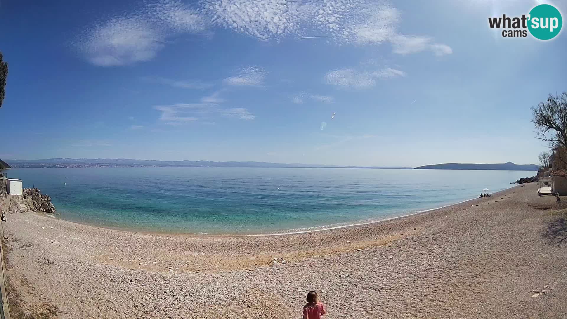 Webcam Sv. Ivan Strand | Mošćenička Draga