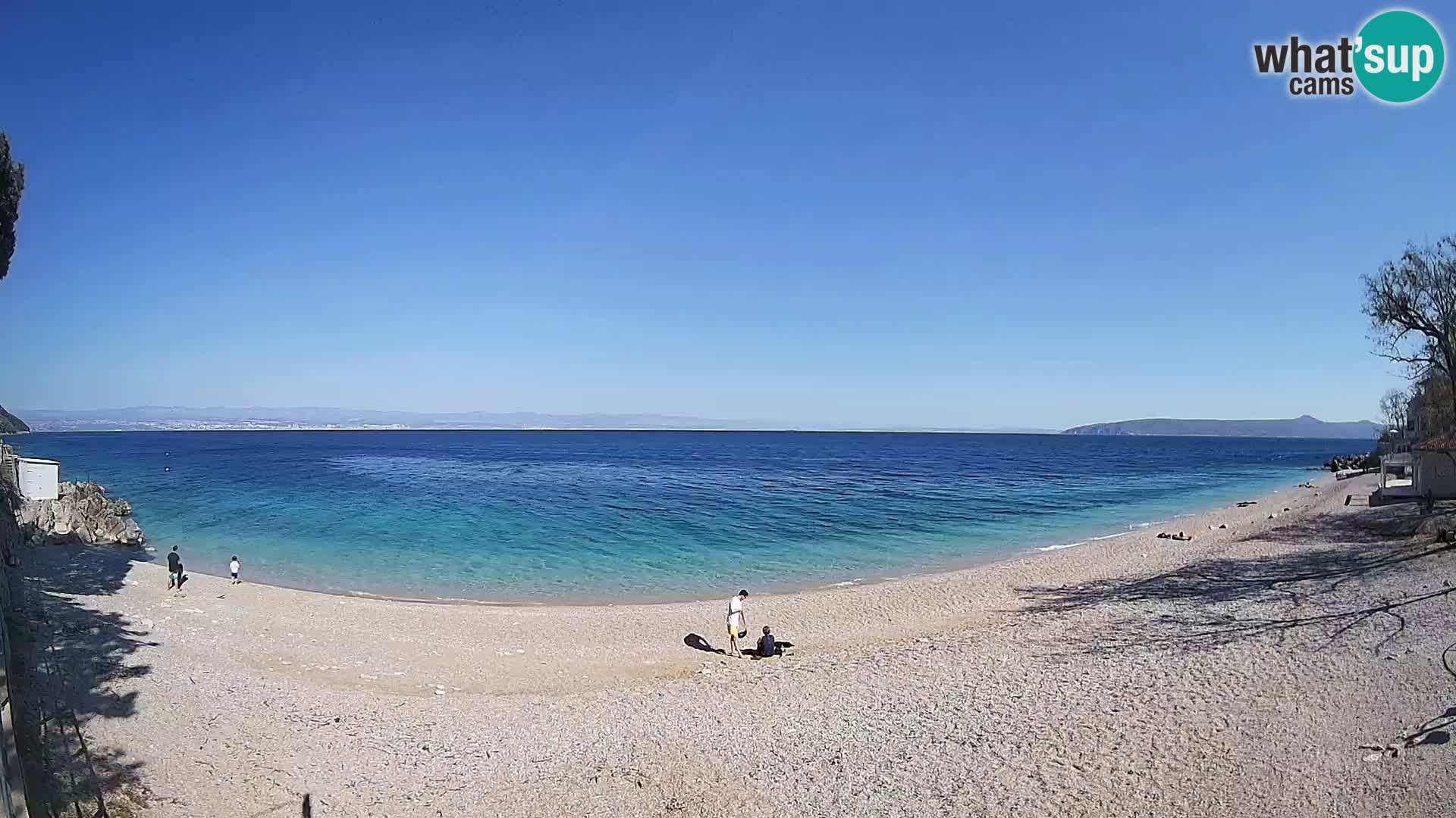 Livecam plage Sv. Ivan | Mošćenička Draga
