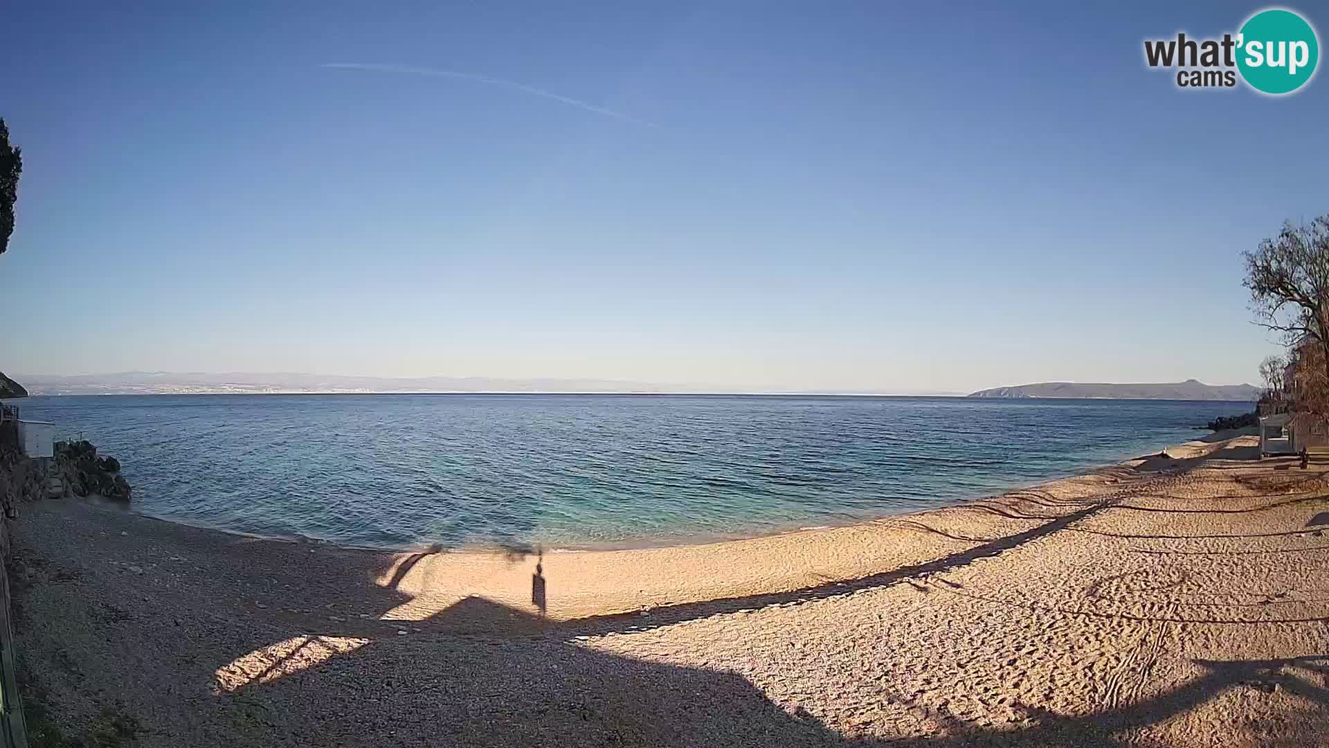 Spletna kamera plaža Sv. Ivan | Mošćenička Draga