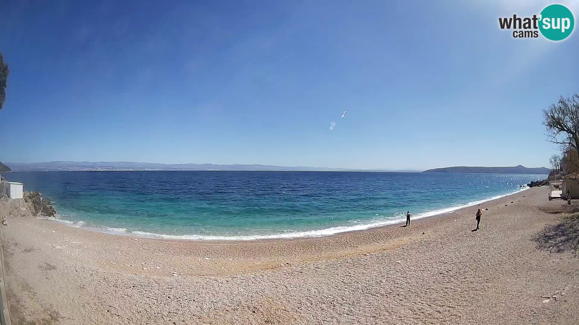 Webcam spiaggia Sv. Ivan | Draga di Moschiena