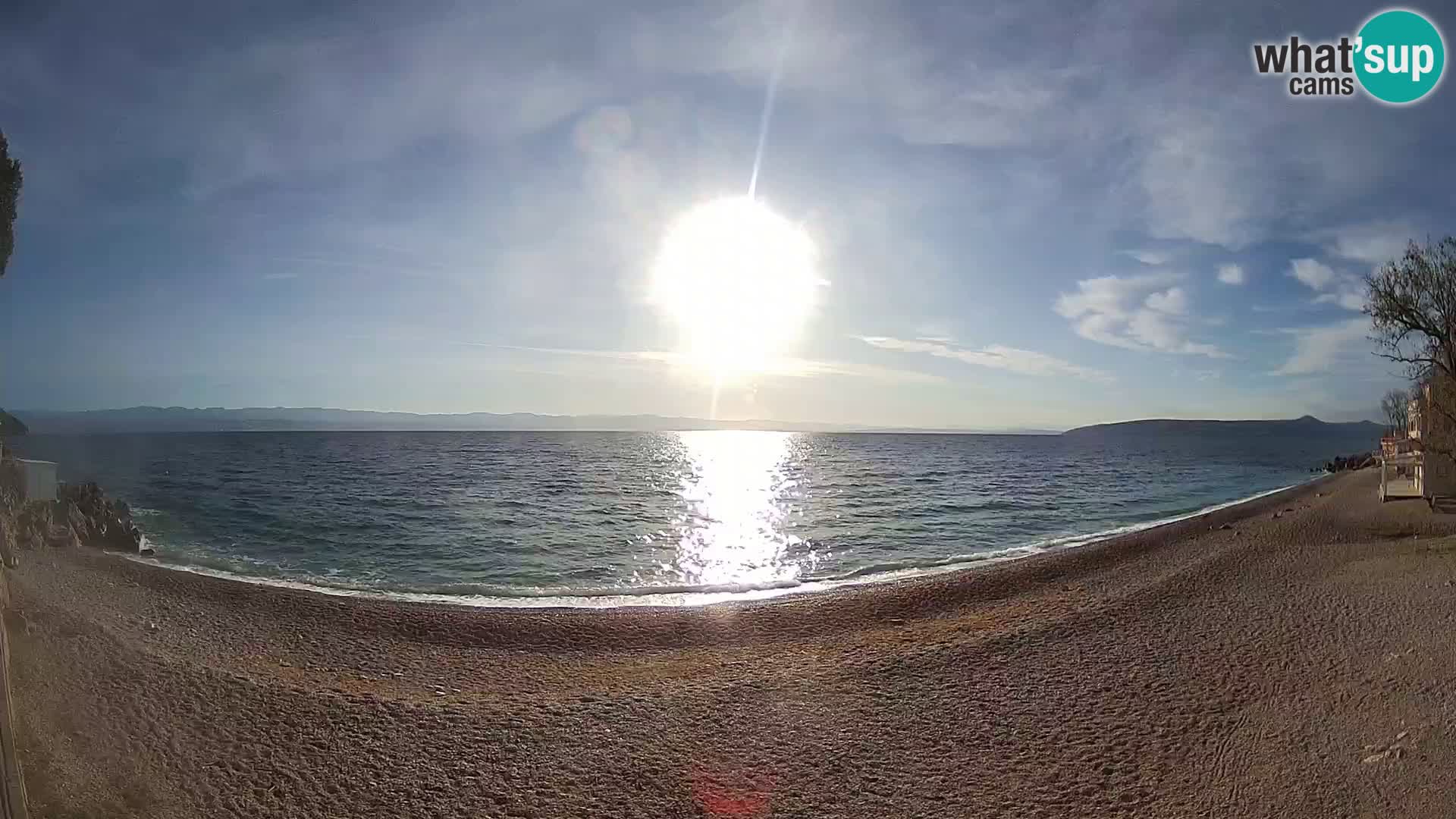 Spletna kamera plaža Sv. Ivan | Mošćenička Draga