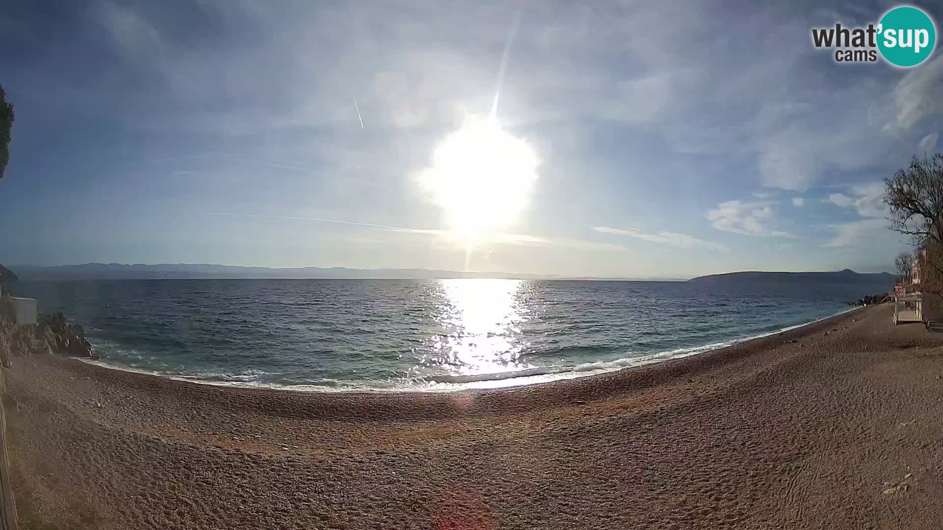 Spletna kamera plaža Sv. Ivan | Mošćenička Draga