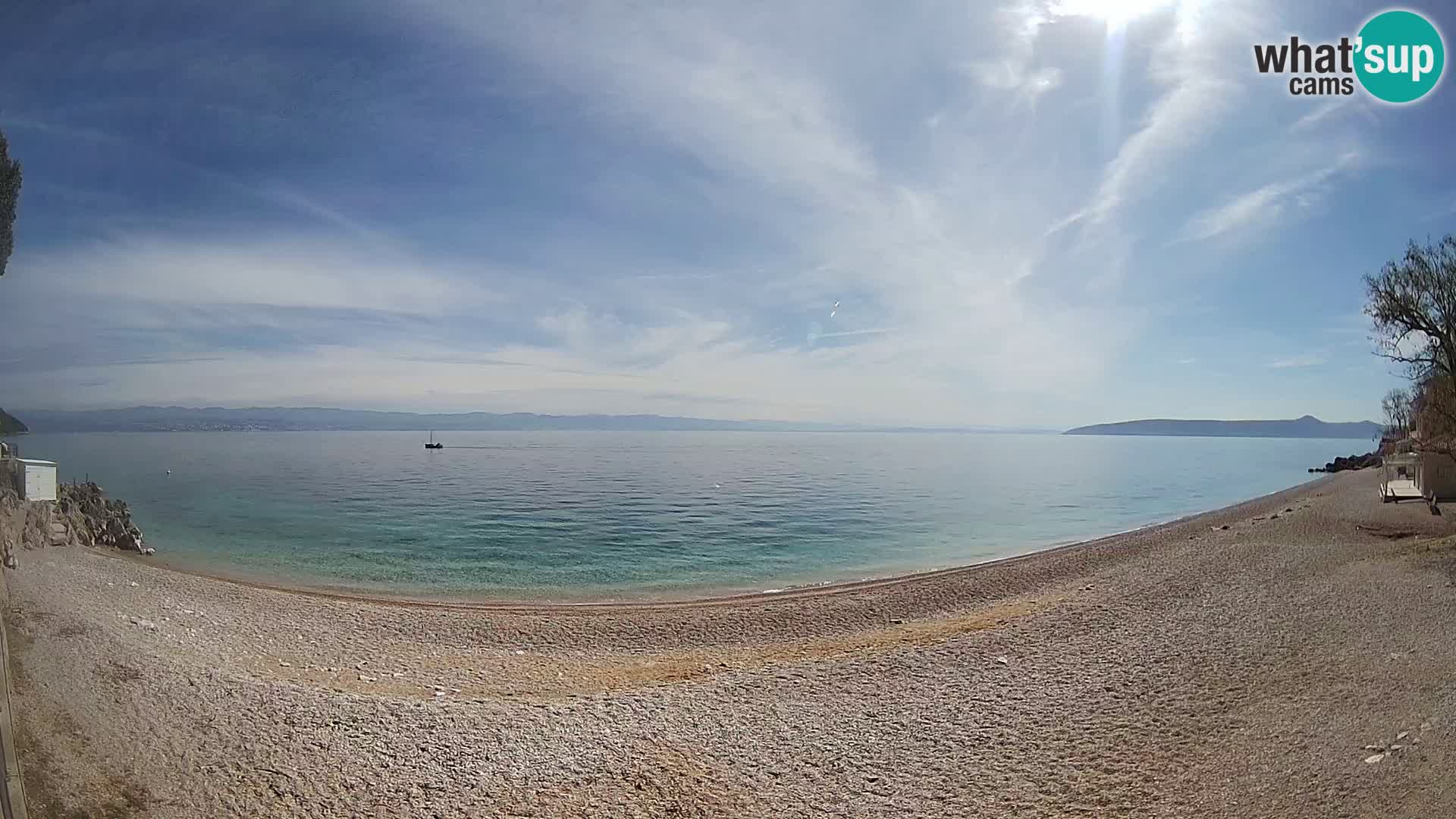 Livecam plage Sv. Ivan | Mošćenička Draga