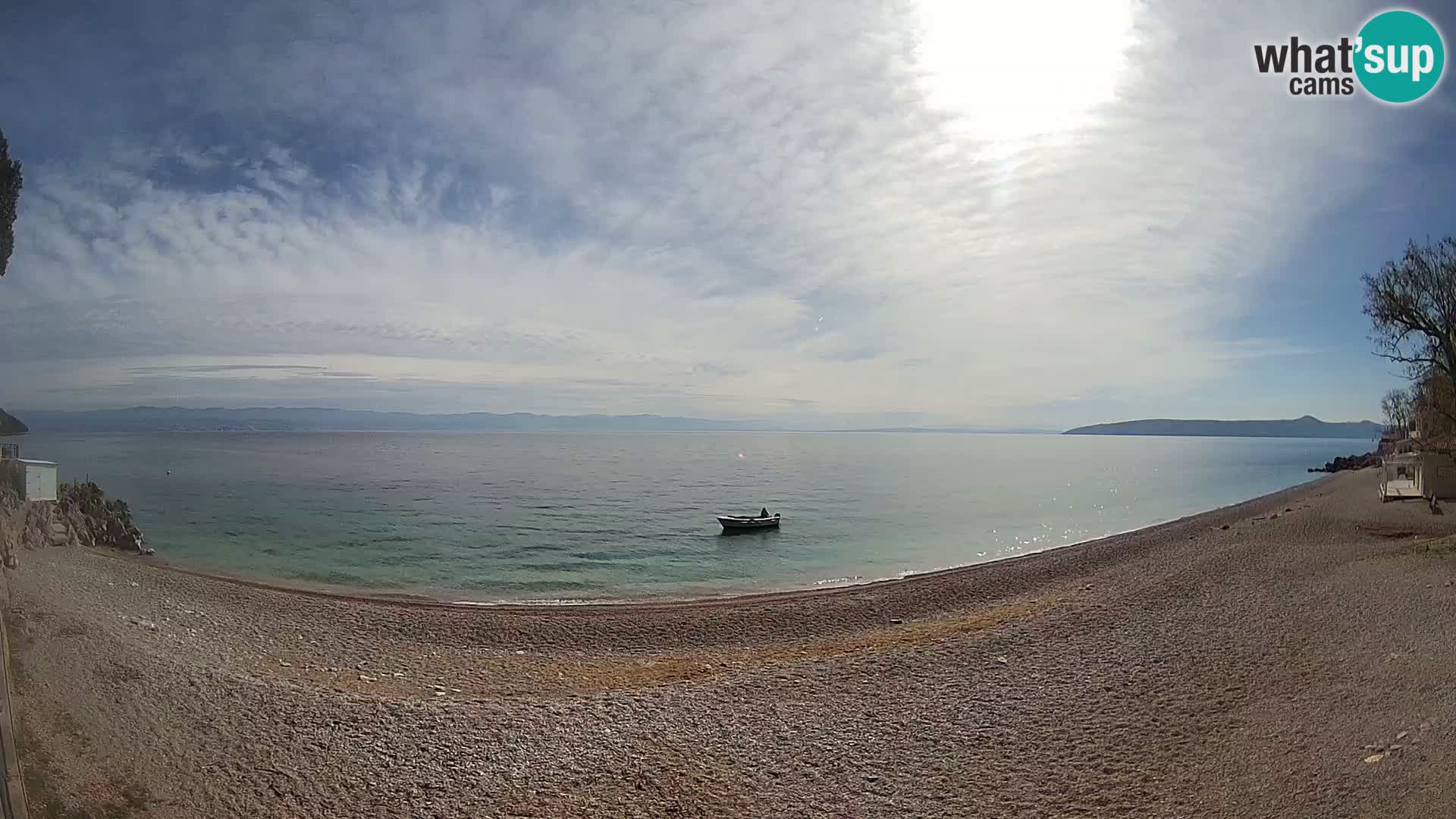 Webcam Sv. Ivan Strand | Mošćenička Draga