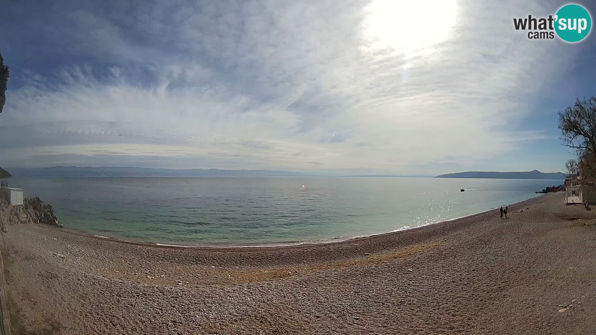 Webcam playa Sv. Ivan | Mošćenička Draga