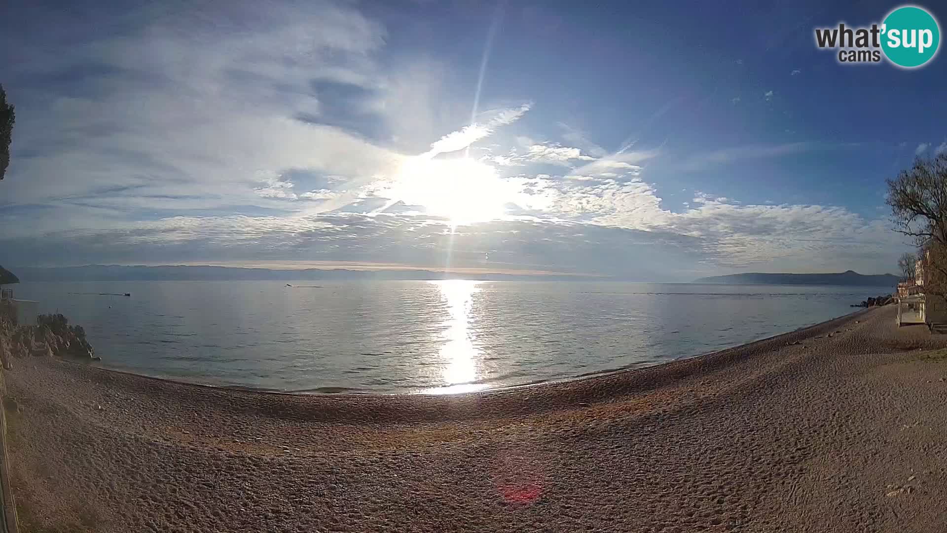 Webcam spiaggia Sv. Ivan | Draga di Moschiena