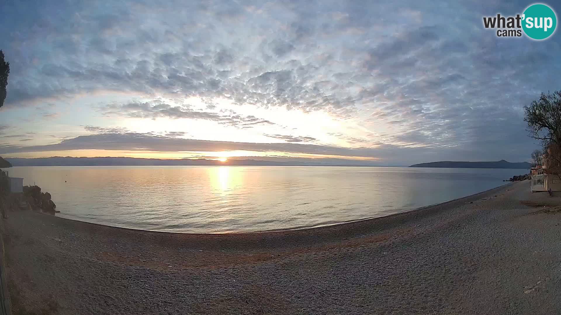 Webcam playa Sv. Ivan | Mošćenička Draga