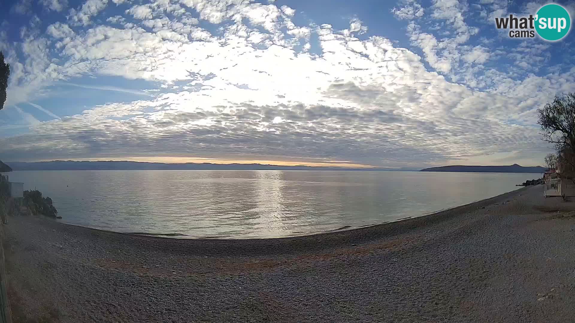 Webcam Sv. Ivan beach | Mošćenička Draga