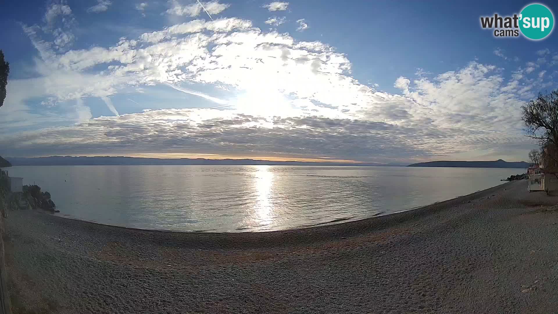 Spletna kamera plaža Sv. Ivan | Mošćenička Draga