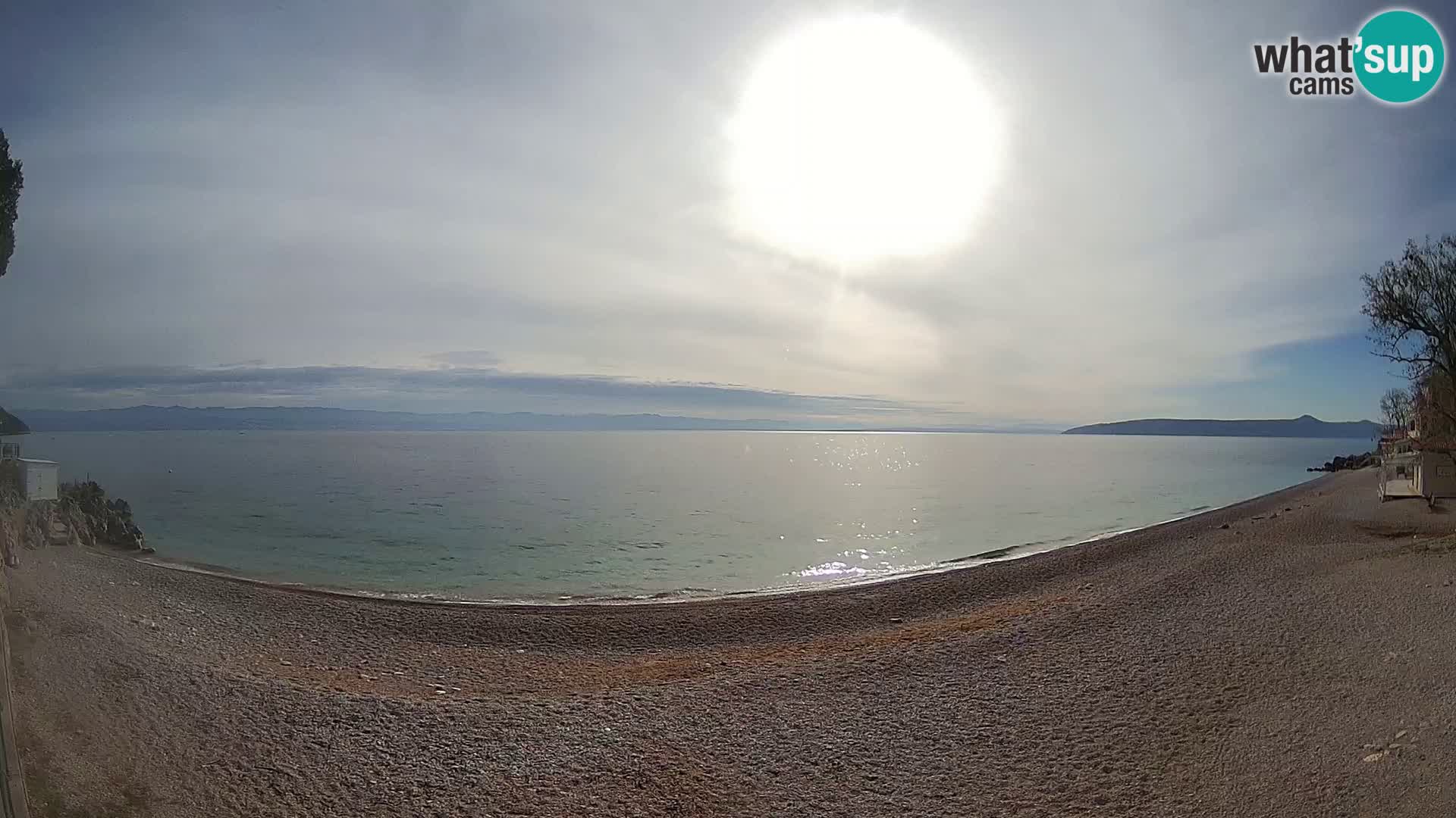 Webcam playa Sv. Ivan | Mošćenička Draga