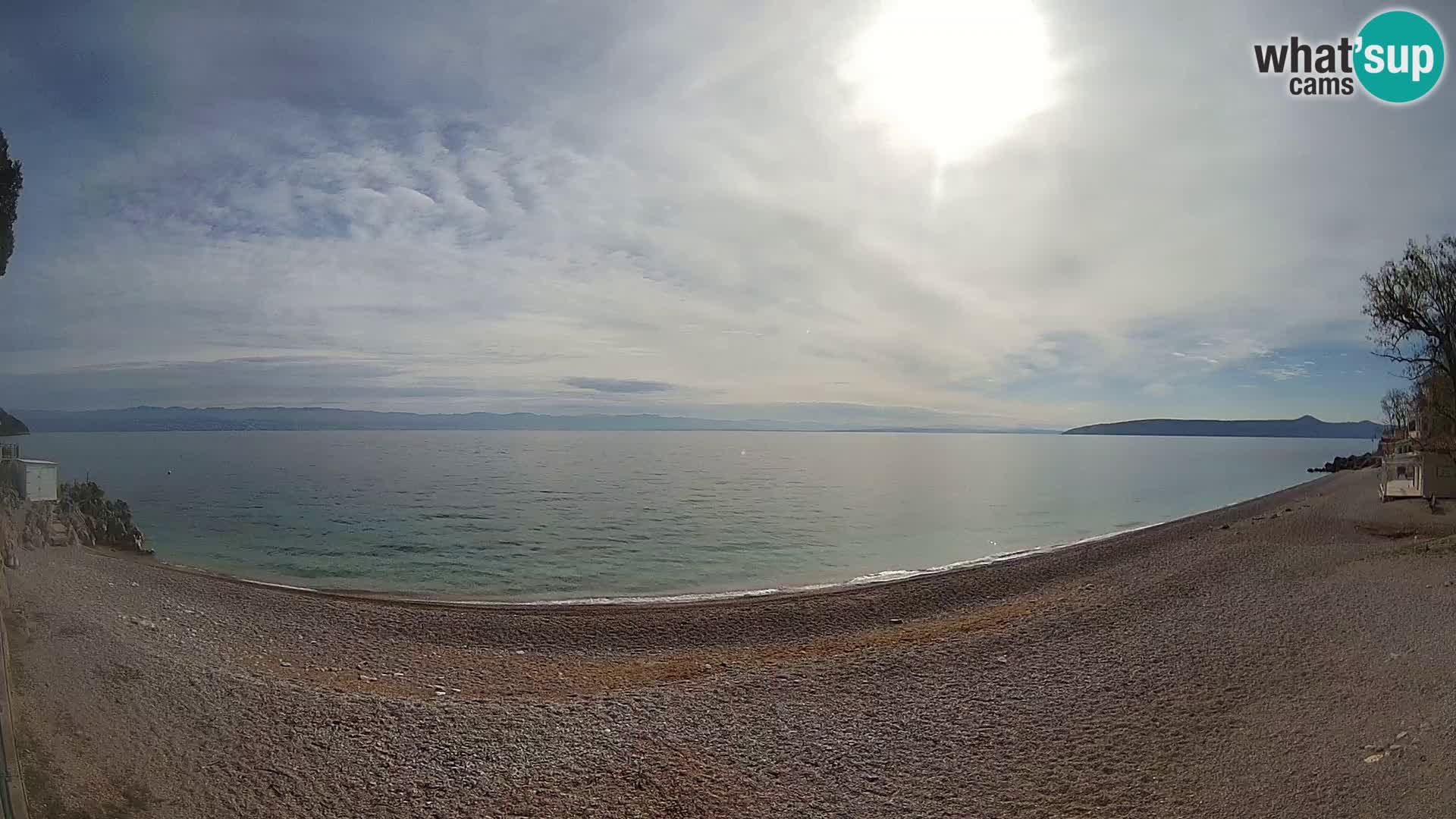Webcam spiaggia Sv. Ivan | Draga di Moschiena