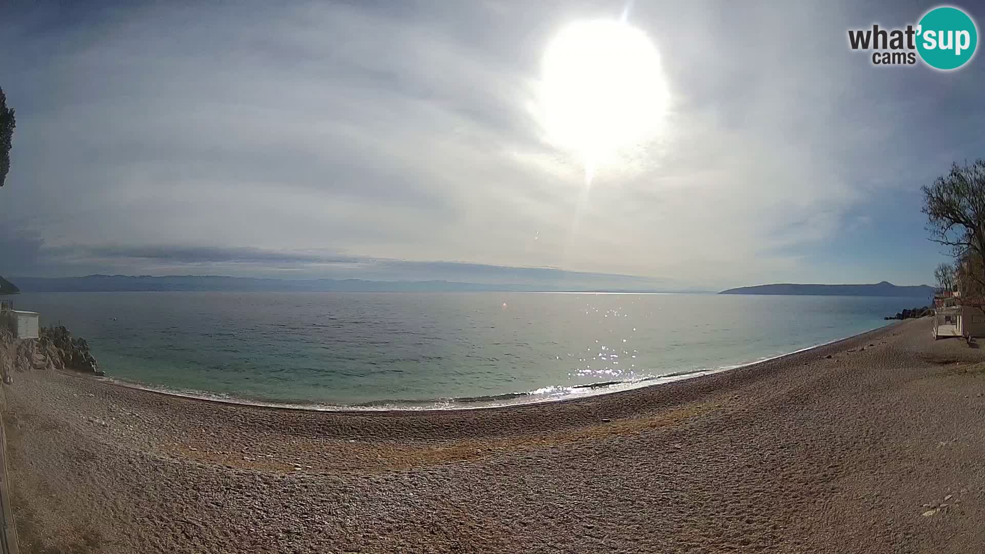 Webcam spiaggia Sv. Ivan | Draga di Moschiena