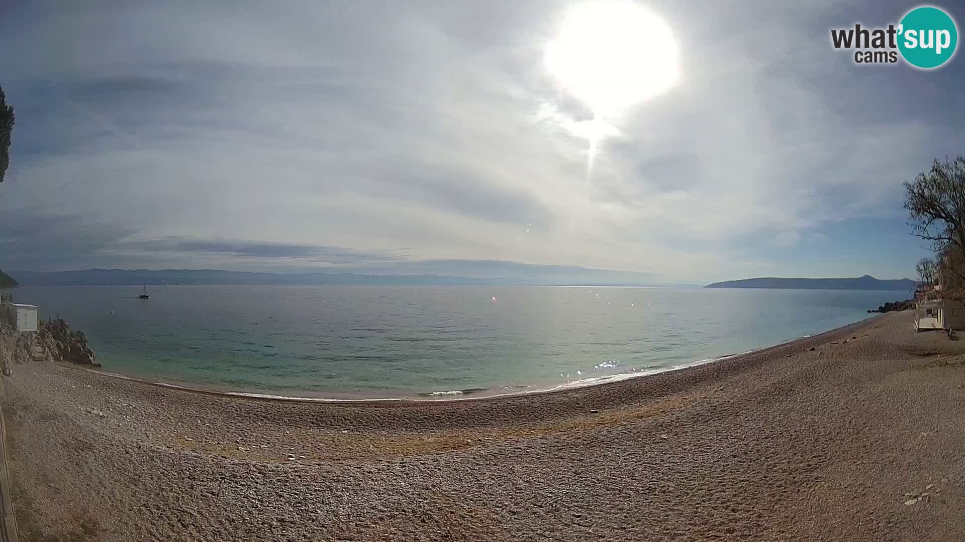 Webcam Sv. Ivan beach | Mošćenička Draga