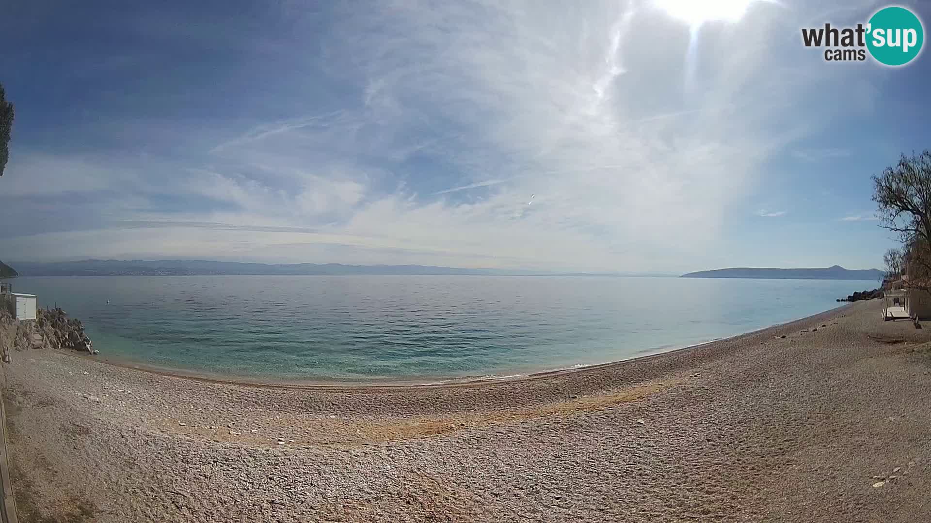Webcam playa Sv. Ivan | Mošćenička Draga