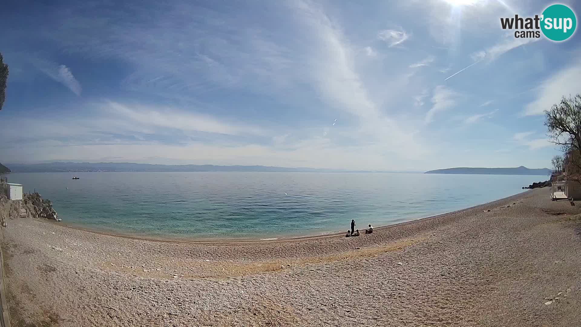 Web kamera plaža Sv. Ivan | Mošćenička Draga