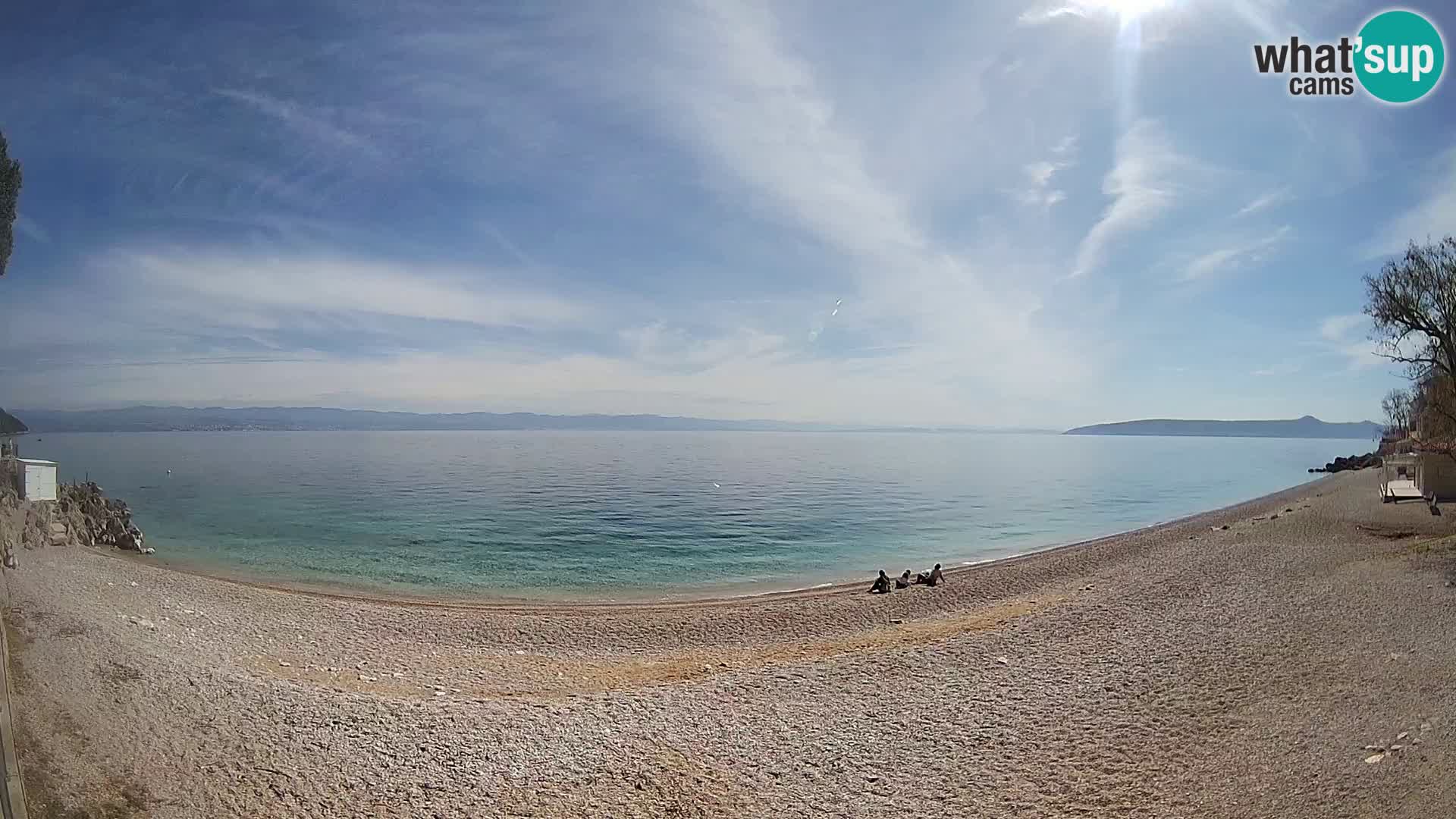 Webcam playa Sv. Ivan | Mošćenička Draga