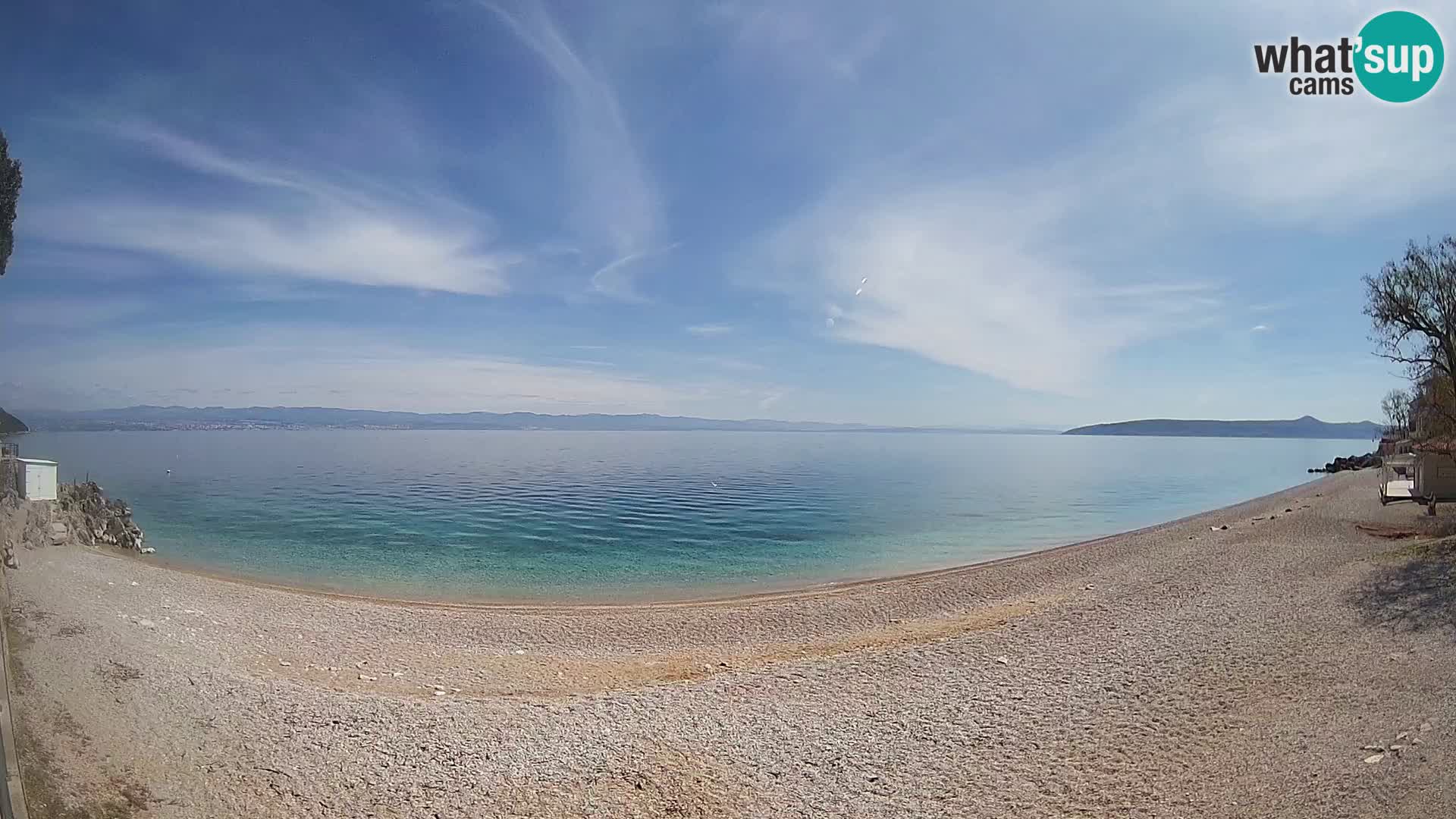 Webcam Sv. Ivan Strand | Mošćenička Draga