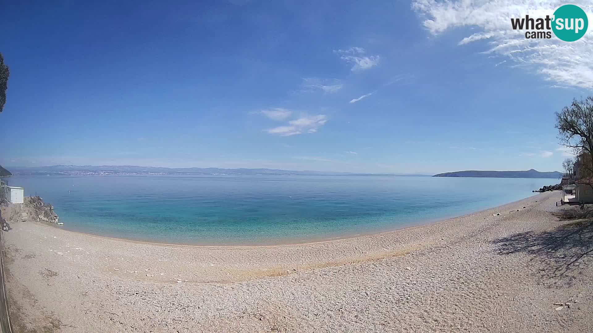 Webcam spiaggia Sv. Ivan | Draga di Moschiena