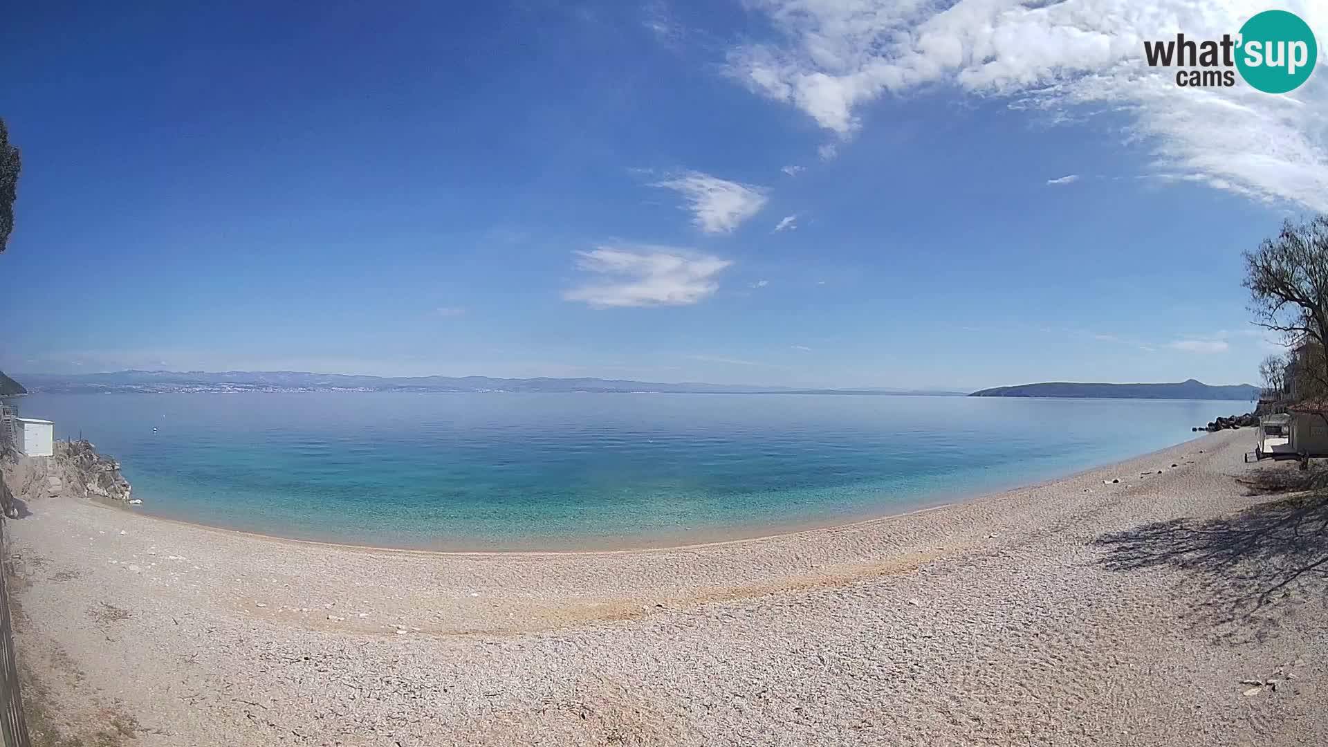 Webcam Sv. Ivan Strand | Mošćenička Draga